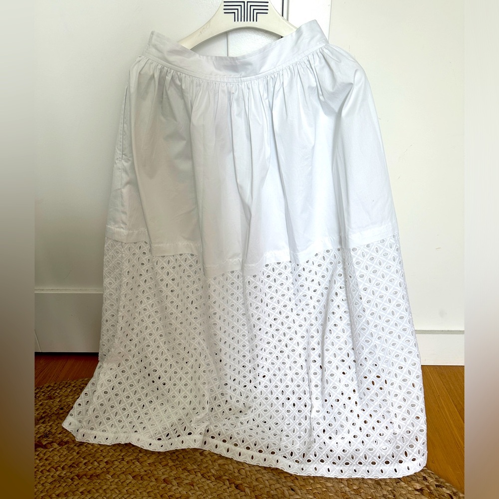 Tory Burch EYELET SKIRT Brand NEW with tag
